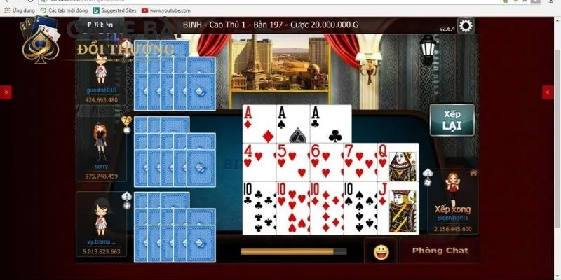 Cập nhật chi tiết về luật chơi Mậu Binh đến cho người mới